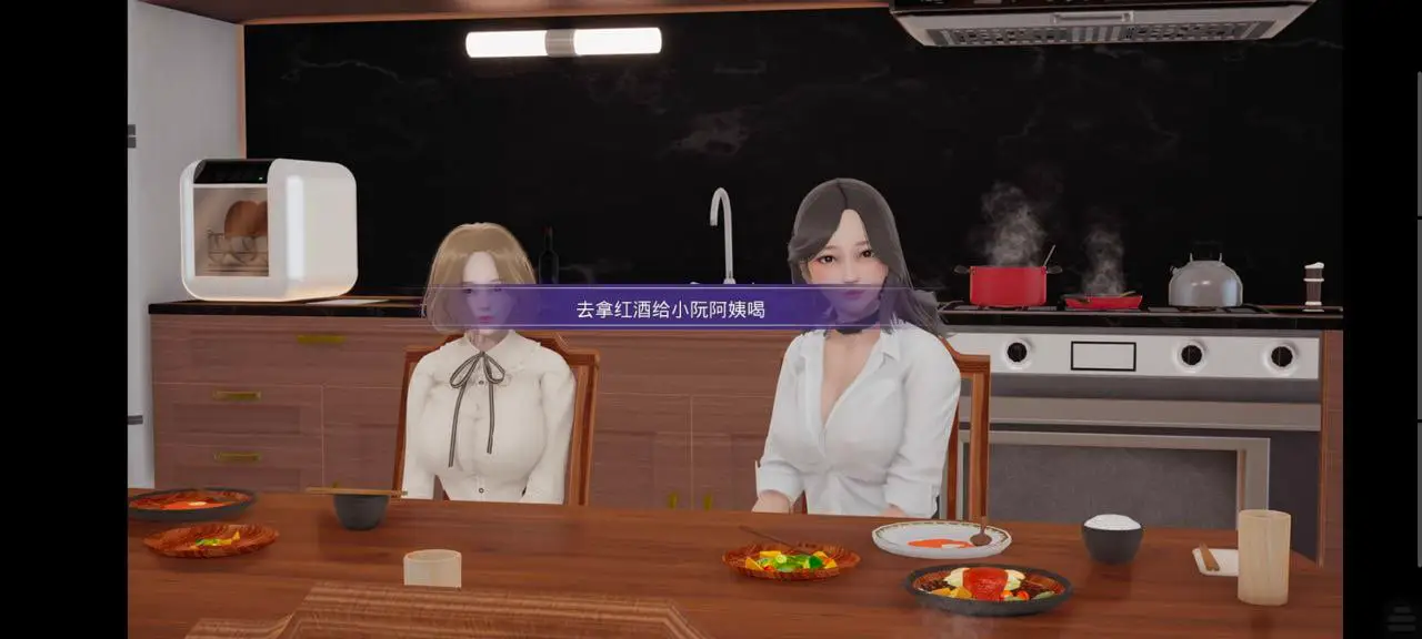 3496【国风SLG/沙盒/官中】小十七 妈妈和她的漂亮闺蜜 妈妈和她的漂亮闺蜜上卷+下卷/PC+安卓kr
