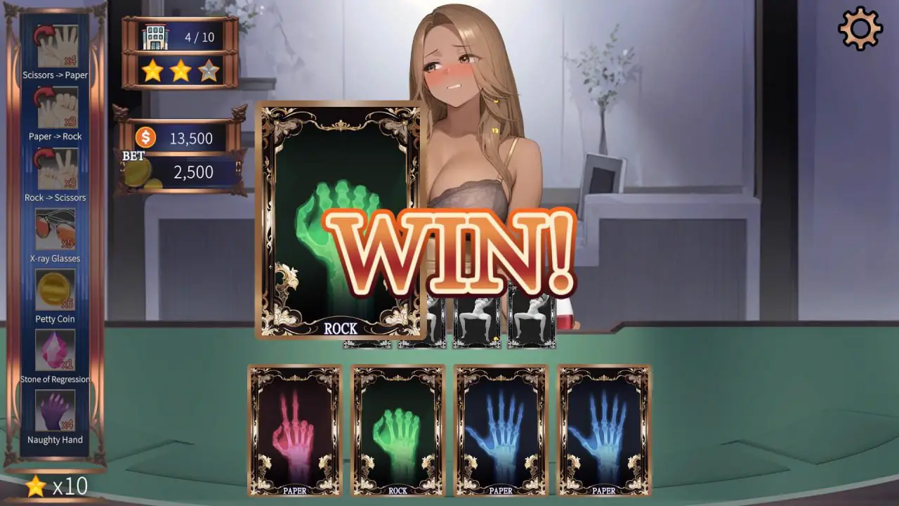 3584【SLG/卡牌/无码/官中】高额赌注：激情之夜 High Stakes: Hot Nights v1.0.0