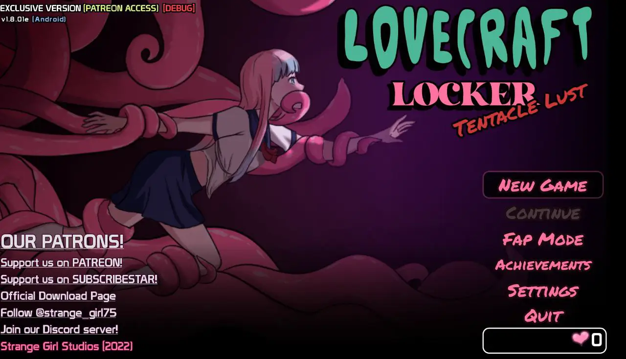 16687[互动SLG]Tentacle Locker 2/触手柜子2 触手储物柜 2 口香糖女孩 v1.5.0 官中PC+安卓6305