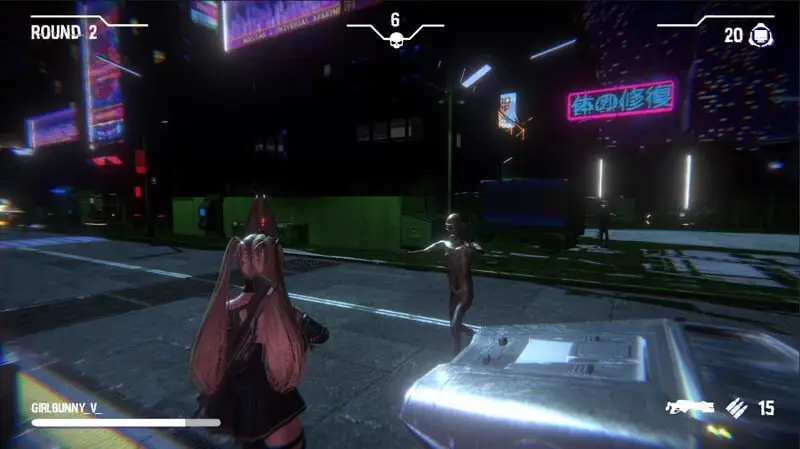 6630【FPS/3D动态】赛博女孩 末日僵尸 Cyber Girl: Apocalypse Zombies Build.9938250-STEAM-EN