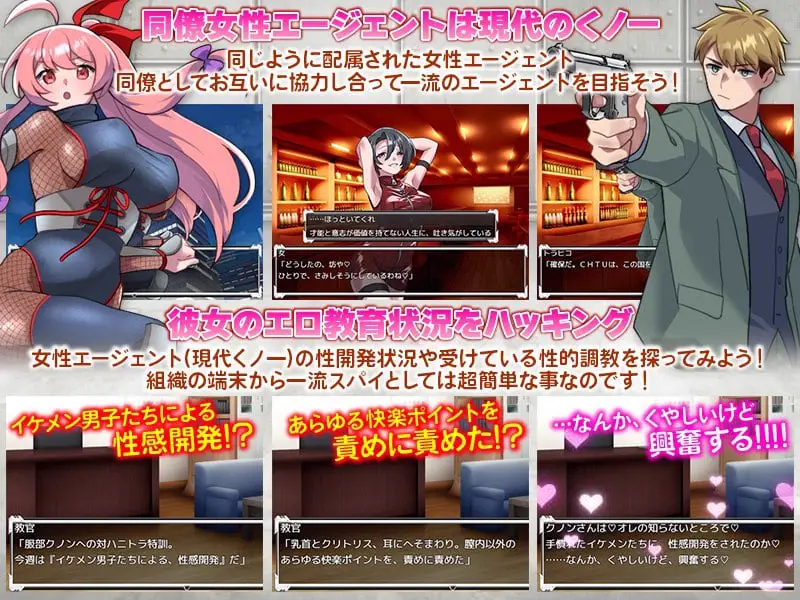 4403[日式RPG/后宫/NTR/男受] 反美人计对策室 ハニートラップ対策室 内嵌AI汉化版 [PC+安卓-540M]