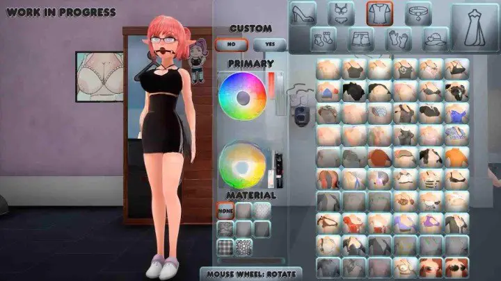 12738[沙盒3D/动画]幻梦之城 二次元老婆梦之城 Waifu Dreams City Build 107 官方中文步兵版7958