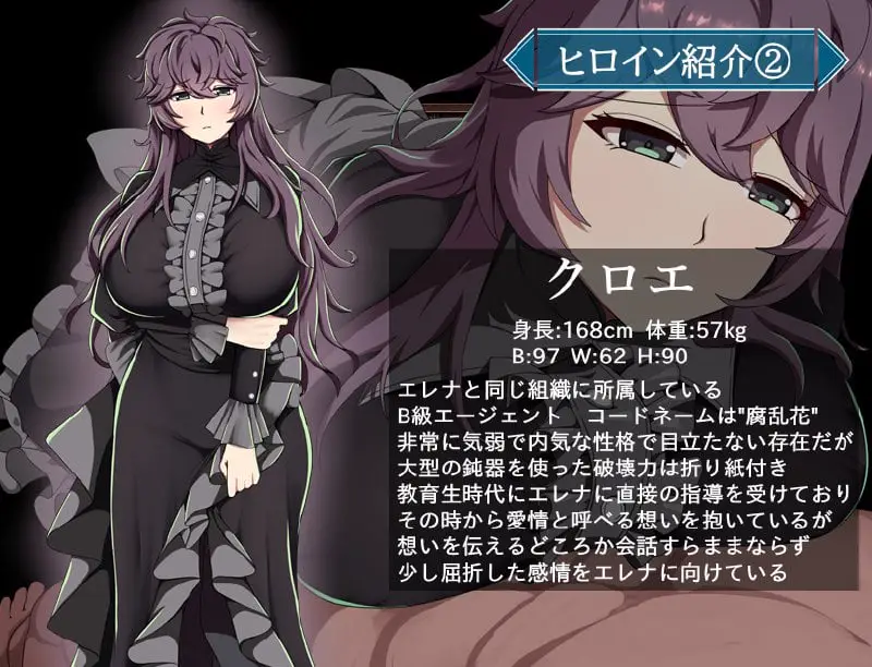 7556[日式RPG/NTR/巨乳] 特工艾琳娜 ～与无能部下的危险任务～ エージェント・エレナ ～無能な部下との危険な任務～ Ver1.15 内嵌AI汉化版+作弊码 [2.20G][PC+安卓]
