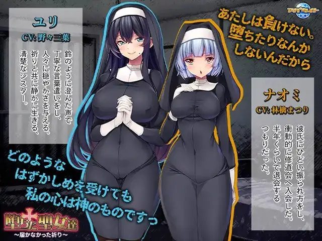 7087[日式ADV] 堕落的圣女们 ～无法传达的祈祷～ 堕ちた聖女達 ～届かなかった祈り～ AI汉化版+全CG存档 [1.20G]
