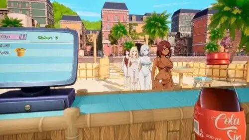 6838【3D/SLG/官中】二次元老婆沙滩酒吧 Waifu Beach Bar