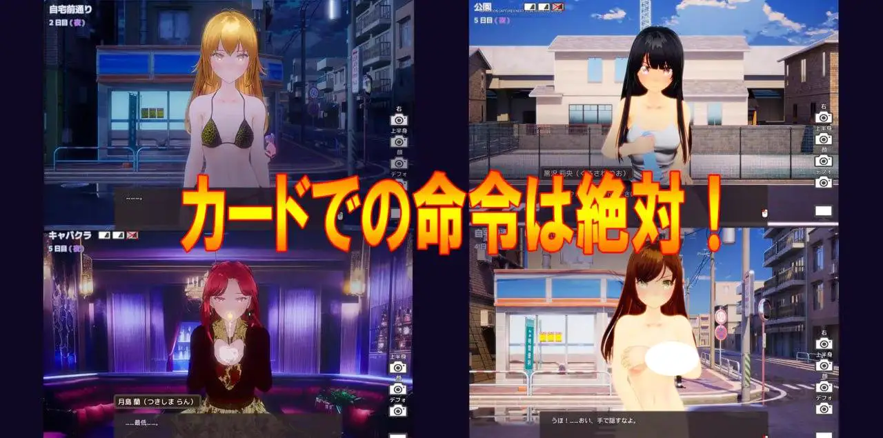 4195【3D/动态/生肉】绝对命令卡片 絶対命令カード