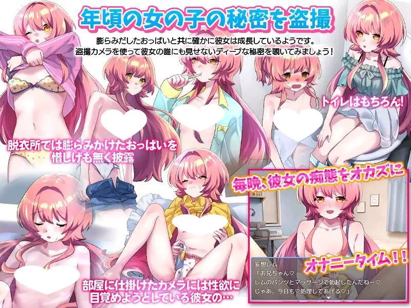 6076【同居养成SLG/AI汉化】如果亲戚的女孩决定一起住的话…親戚の女の子が一緒に住むことになったら…V1.0 PC+安卓mtool