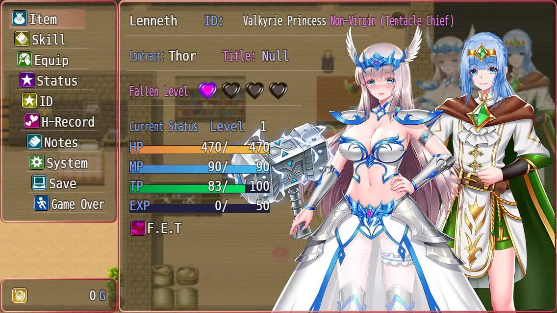 4090[爆款RPG/SM/异种X] 堕天女武神 Fallen Valkyrie V0.413 官方中文版 [1.30G]