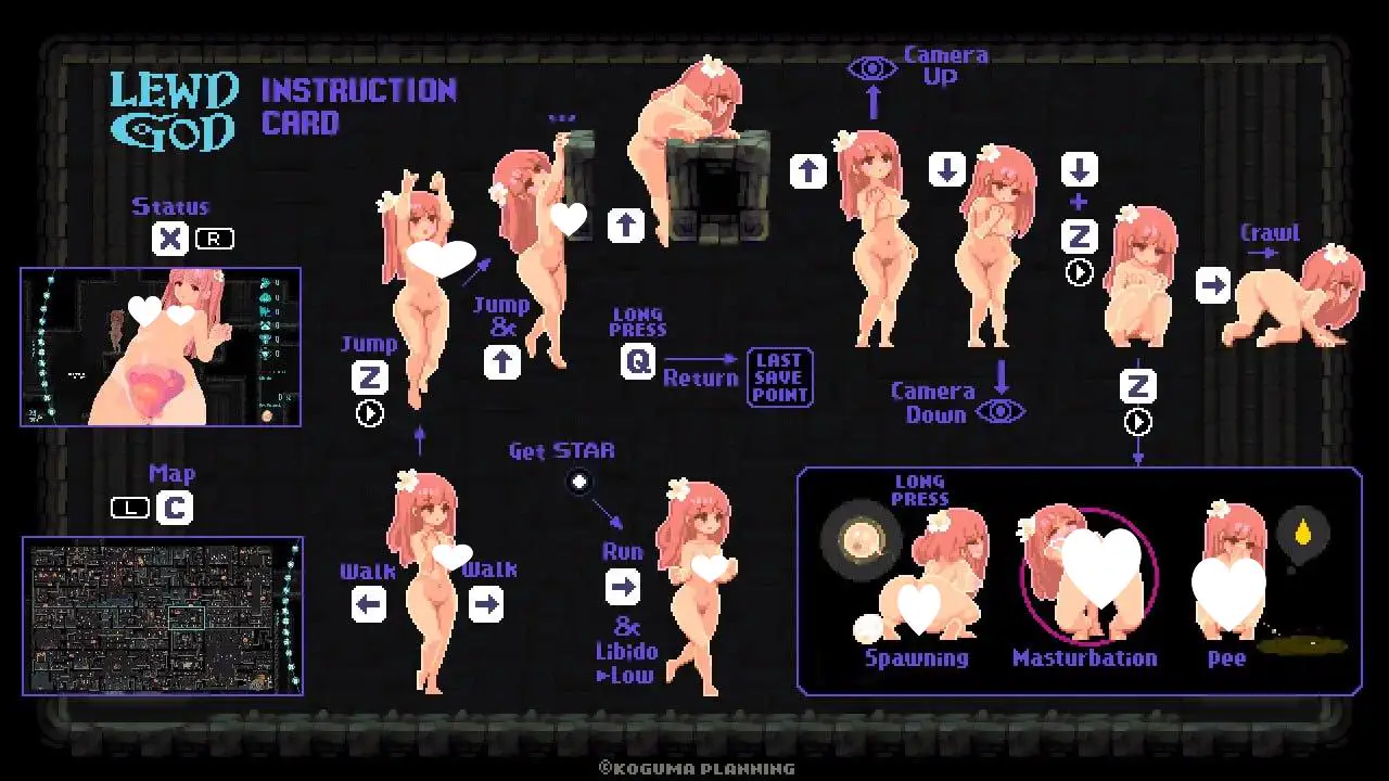 7851[爆款ACT/像素动态]LEWD GOD ~献祭于淫神之物~ LEWD GOD ~淫神の捧げもの~ v25.12.30 官中版+自带全回想 [190M][PC+安卓盖世]