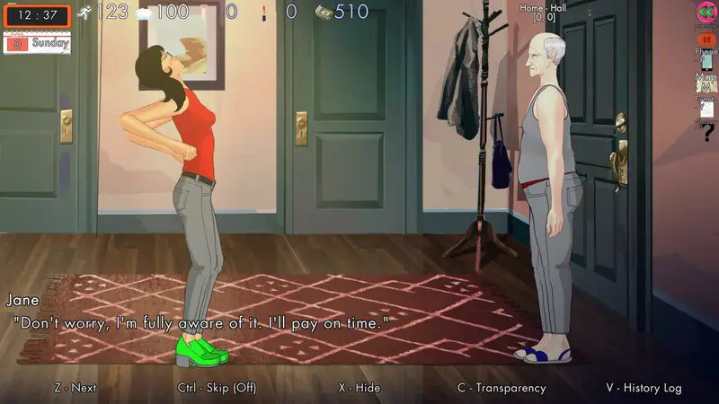 7689[沙盒SLG/NTR/动态]城市中的无意识者（Unaware in the City）V45a 机翻步兵版 [1.40G][PC+安卓]