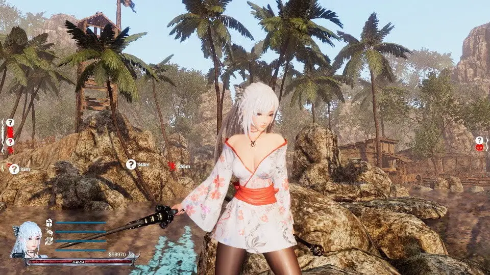 7682[3D动作]百鬼夜行 剑姬无双-Sword x Hime-v1.12.9 官方中文步兵版+DLC[PC+安卓盖世]