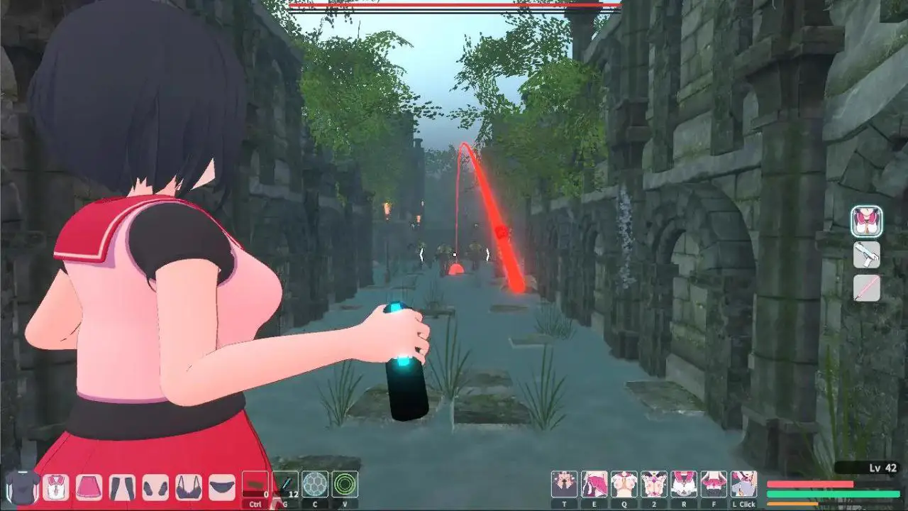 4483【3D/开放世界/生肉】初期的访问者 初期の訪問者