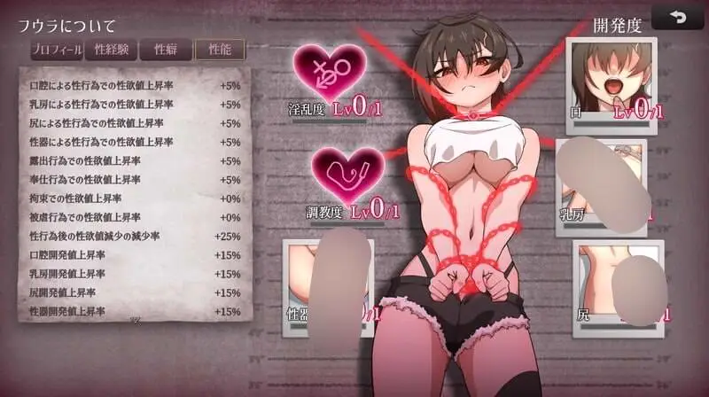 4455[探索RPG/屈辱/耻辱] 芙拉隶从都市 隷従都市のフウラ v1.00 demo AI汉化版 [1.60G]