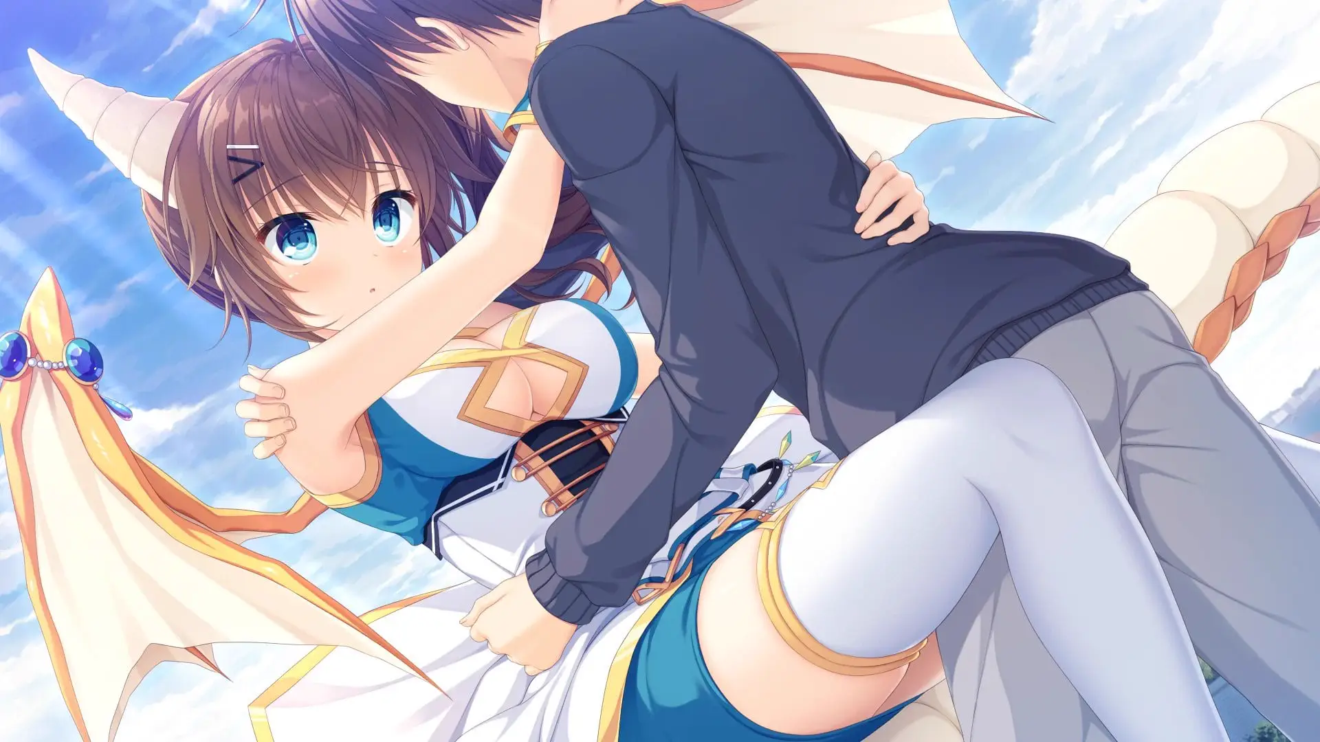 6742[ADV/汉化步兵]龙姬混~日子 Slobbish Dragon Princess 竜姫ぐーたらいふ1~3+ LOVE+PLUS+全CG存档