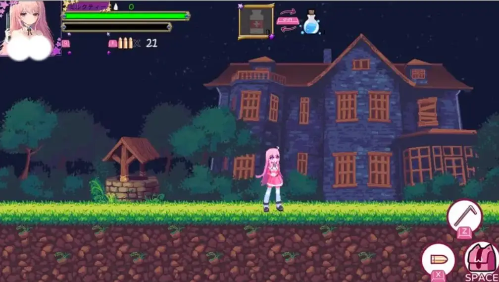 7964[精品ACT/像素动态]少女的求生之路 2 血色洋馆 官中版