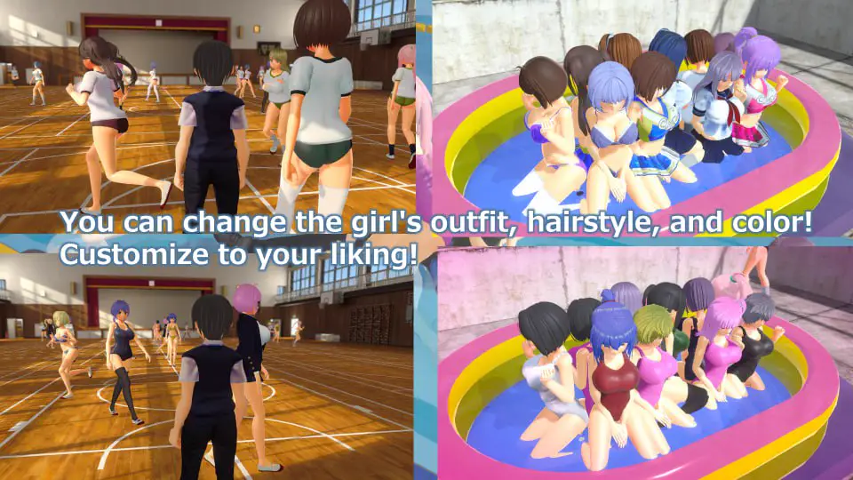8266[3D/逆推/动态]女性统治的大学生活 Femdom University Life 完整版 外挂汉化[PC+安卓盖世]