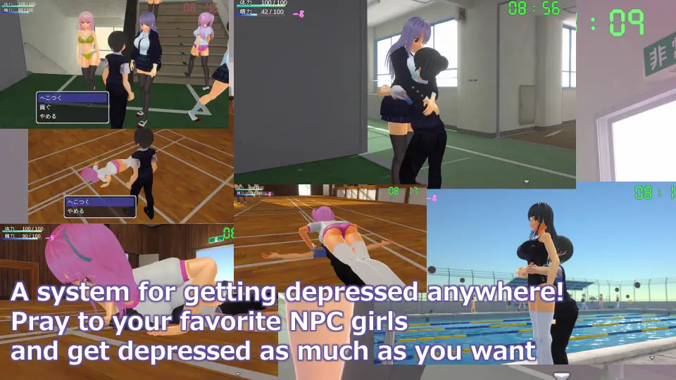 8266[3D/逆推/动态]女性统治的大学生活 Femdom University Life 完整版 外挂汉化[PC+安卓盖世]