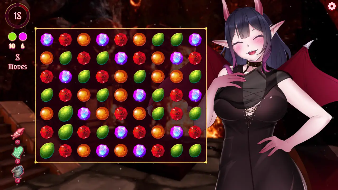 9613[休闲SLG/三消/动态]我可爱的魅魔 My Cute Succubus 官方中文版[PC+安卓盖世]