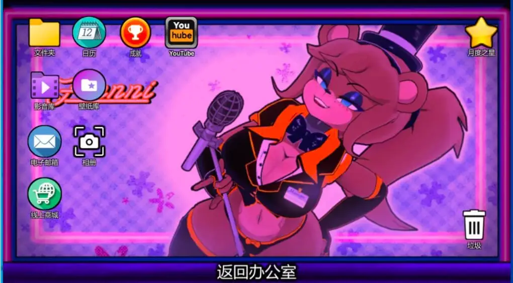8524[SLG/3D/福瑞/微恐/动态]H版玩具熊的午夜后宫 Frenni’s NightClub v0.2.2 故事模式汉化修复版[PC+安卓盖世]