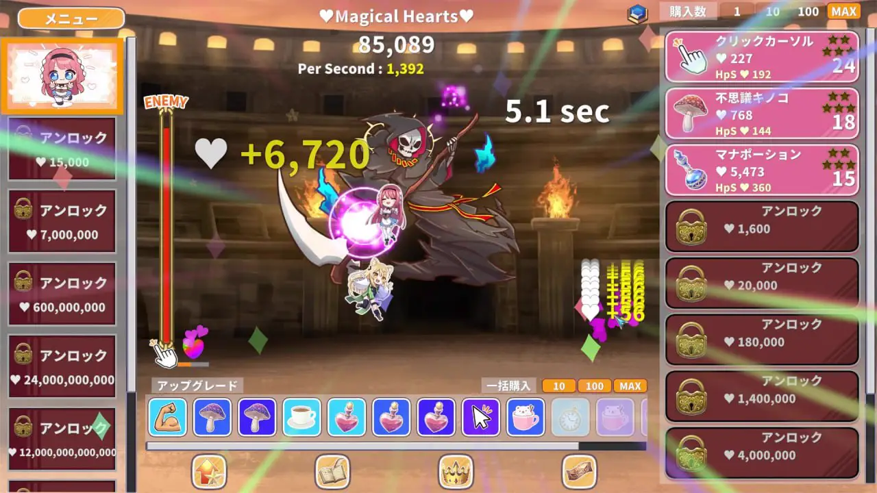 10145[休闲SLG/动态]萌系点击者 可爱点击者 重生 Kawaii Clicker Reborn v2.0 官中版 [1.0G][PC+安卓盖世]8900