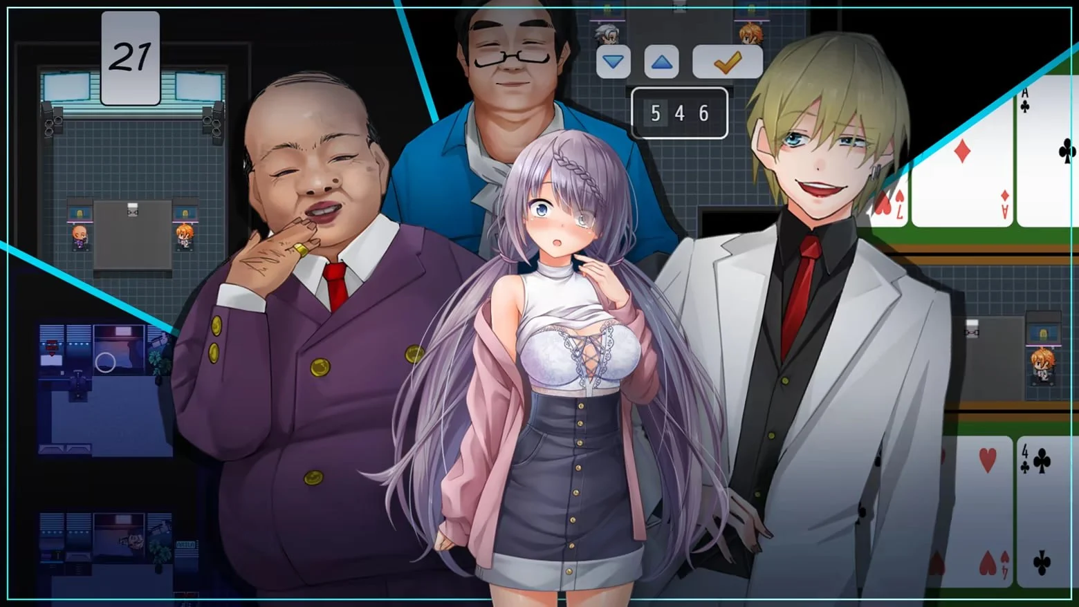 16163[RPG/NTR]密室游戏决斗～今天谁会买走我的女友～ エスケープ・ルーム～無知な彼女は今日も買われる～ steam官中步兵[PC+安卓joi]
