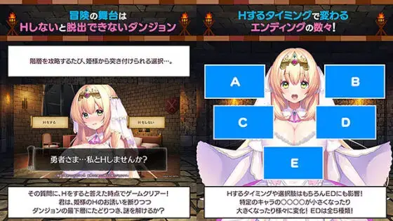 8366【ADV/AI汉化] 勇者さま… 私とHしませんか？ 〜姫様とHをしないと出られないダンジョンに閉じ込められた件について〜