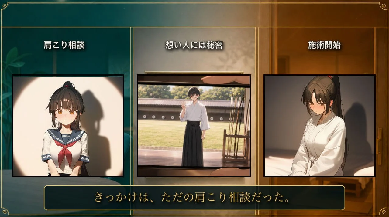 16161[SLG/NTL/动态]放学后的按摩～在他不知情中被融化～ 放課後のマッサージ〜彼に秘密で溶かされて〜 AI汉化 [PC+安卓mtool]