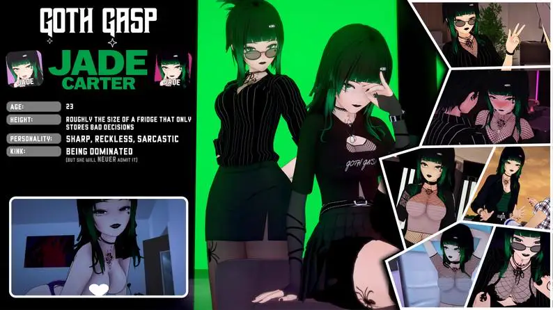 14944【日系SLG/动态】哥特式喘息 Goth Gasp 1.2.P2 AI汉化版【PC+安卓/4G/更新】