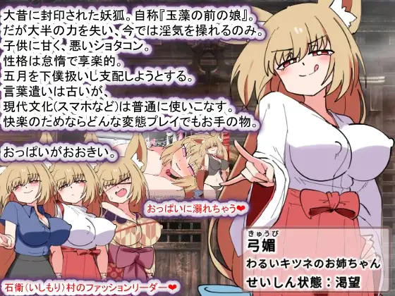 1226[互动养成SLG/姐姐X正太] 狐仙大人与姐姐×正太的夏日日记W～双重姐姐的秘密窥视孔 おきつねさまとおねショタ夏日記W――ダブルお姉ちゃんとひみつののぞき穴 V1.01 内嵌AI汉化版 [PC+安卓 2.30G]