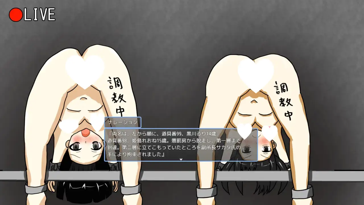 9065[RPG/黑暗调教]女子矫正收容所 女子矯正収容所 v1.0.2 AI汉化[PC+安卓mtool]
