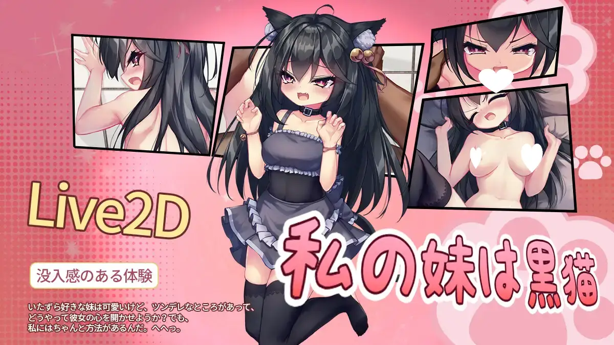 9076[SLG/同居/女仆/动态]我的妹妹是黑猫 私の妹は黒猫 官中[PC+安卓盖世]