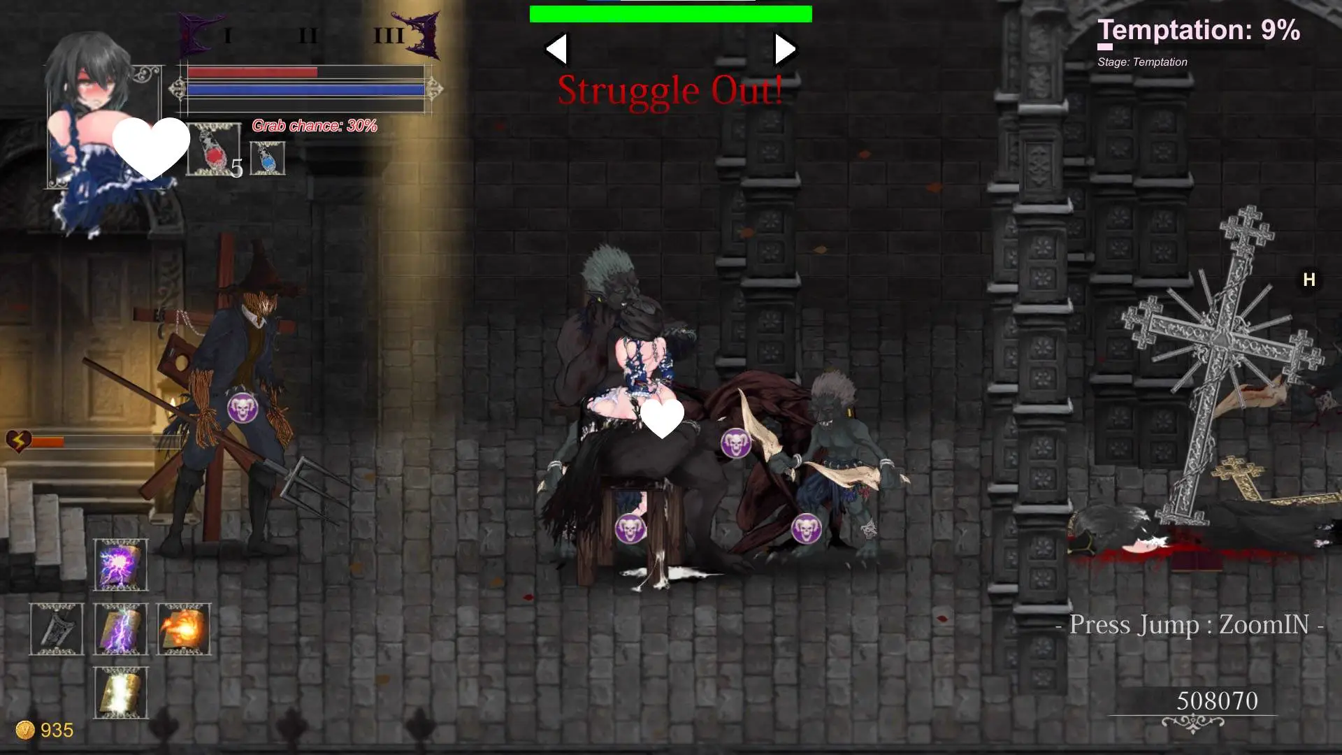 16093[爆款ACT/凌辱/动态]魔女复仇之夜 “地狱之门：堕入黑暗” Night of Revenge “HELLGATE: Descent Into Darkness” 大型MOD版 v1.2.5AI汉化版[PC+安卓盖世]