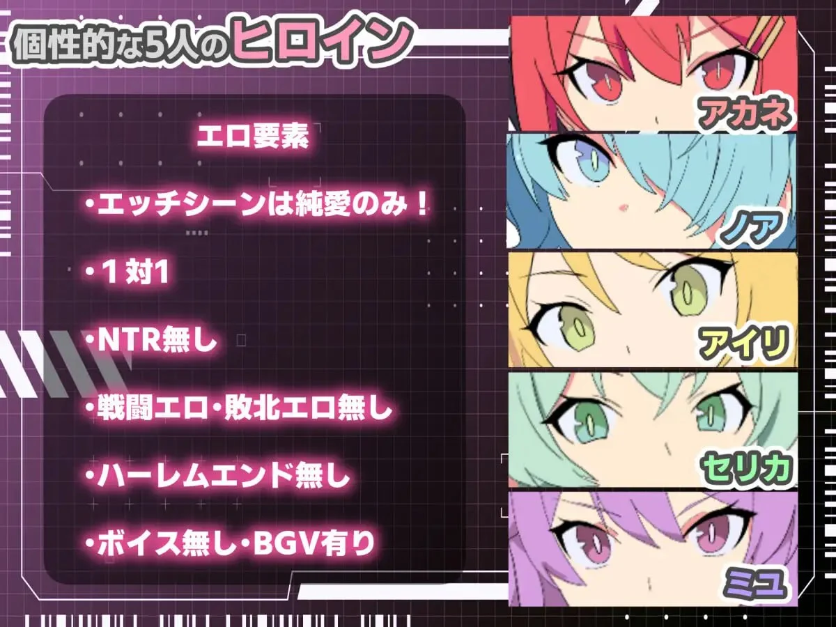 16348[RPG/纯爱]HEART OVERLOAD! 欲望连接的战术部队 HEART OVERLOAD! 欲望でつながる戦術部隊 AI汉化[PC+安卓mtool]