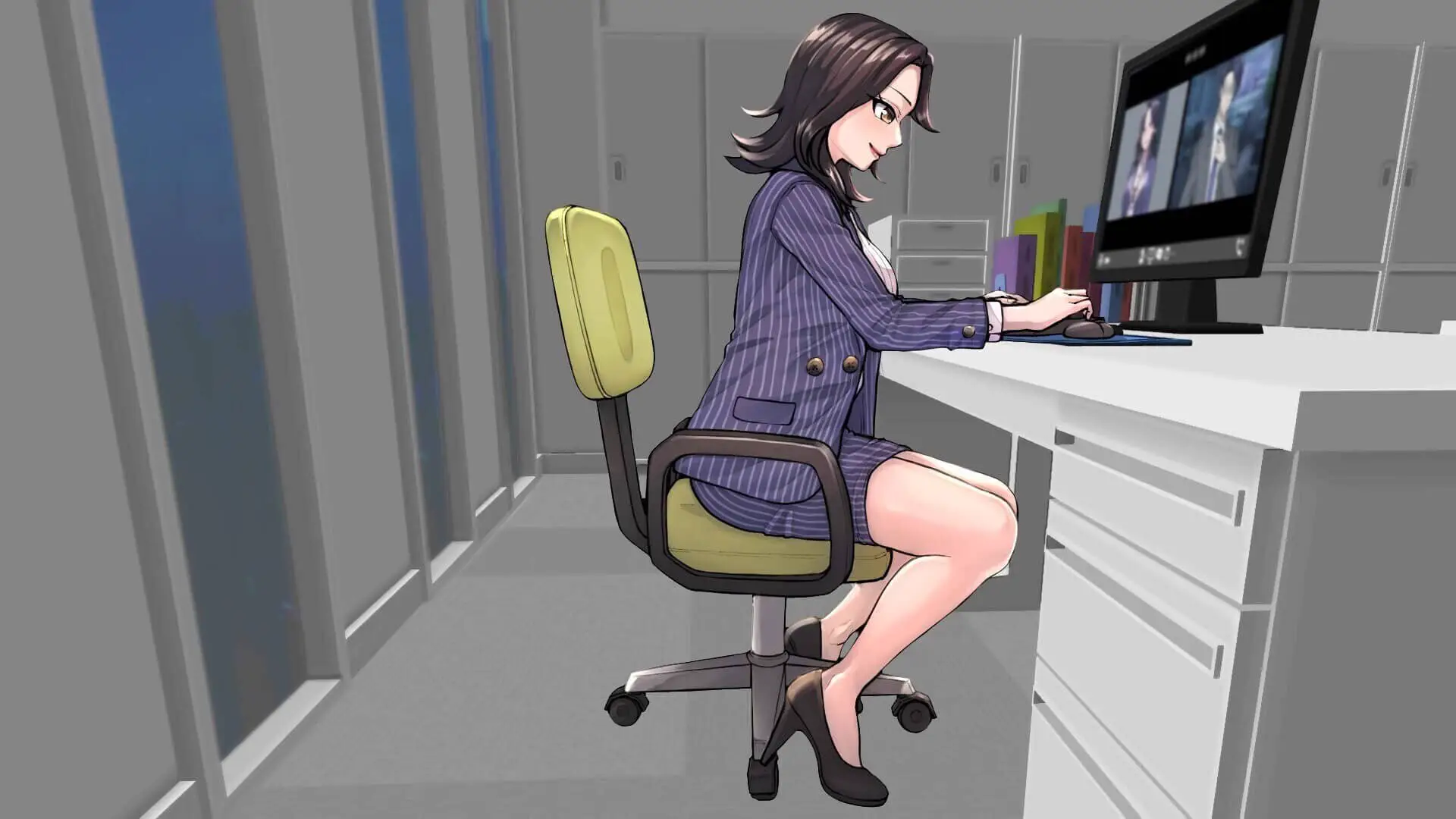 4276[SLG/AI汉化/动态步兵] 性骚扰模拟器 职场骚扰模拟器 セクニケ-sexual communication-[700M]