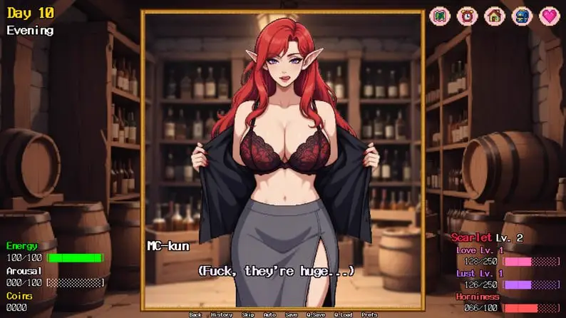15713【日系SLG/沙盒】精灵少女夺冠记 Cherry Bosom Games v0.2 AI汉化版【PC+安卓/2.21G/更新】