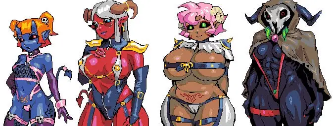 15629[解谜SLG/像素动态]魅魔庄园 Succubus Manor v0.97 AI汉化[PC+安卓]