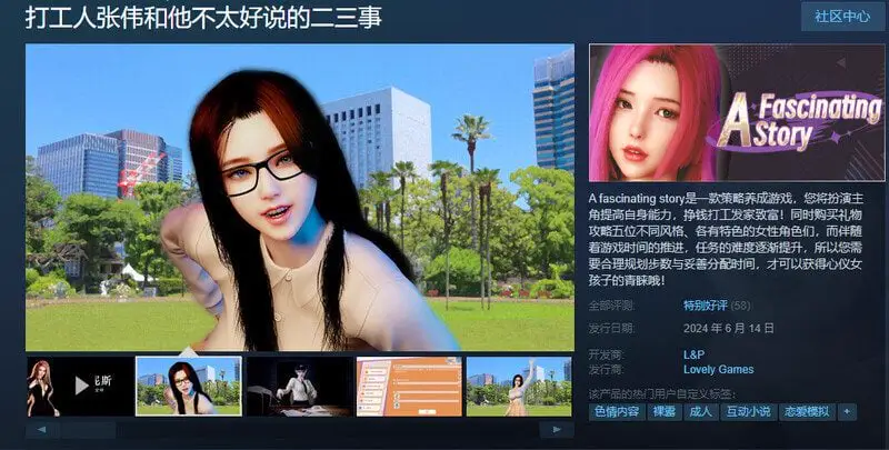 0498[SLG/官中] 打工人张伟和他不太好说的二三事 [1.5G]