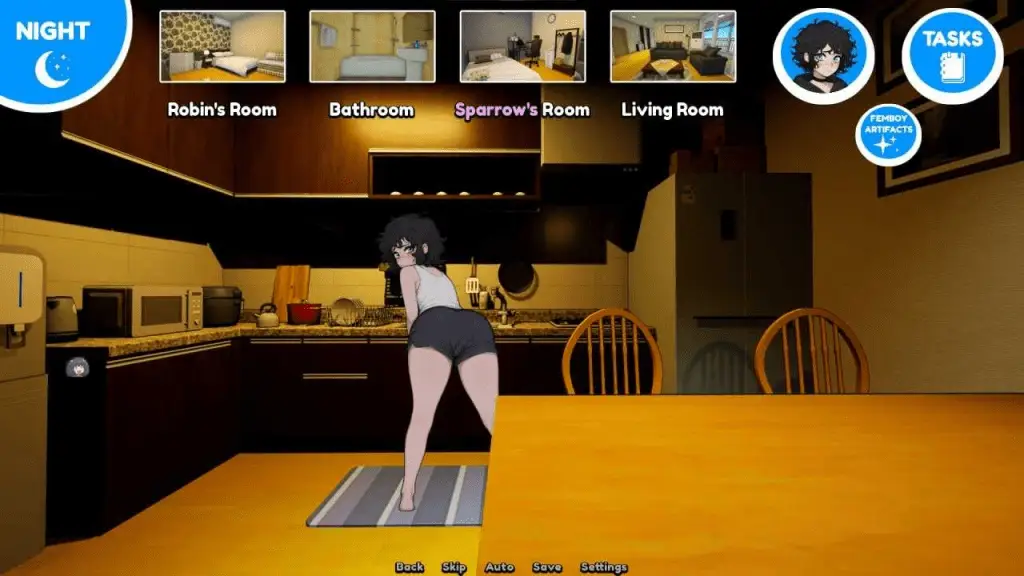 0376【PC+安卓/Steam/养成SLG/中文/步兵/更新】 我的男娘室友 /My Femboy Roommate V1.10 Steam官方中文步兵版 【1.4G】