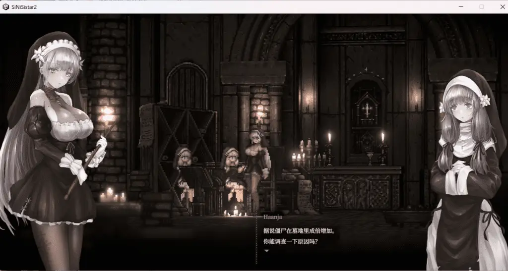 3895【精品ACT/中文动态】哥特少女勇闯恶魔城:SiNiSistarV3.0官方中文版/PC+安卓