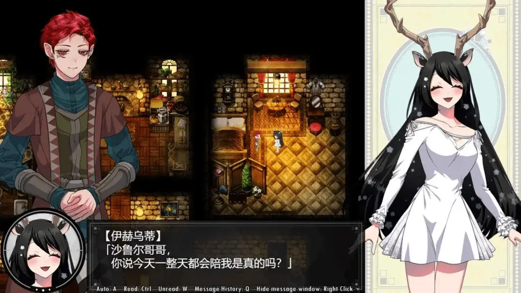 4437【大作RPG/中文/全CV】堕艳的圣女伊赫乌蒂V1.01官方中文BB版+自带全回想 PC+安卓joi