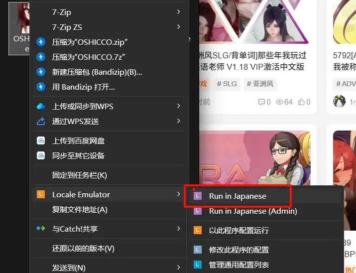 解决日系ADV文字乱码报错，转区工具及使用教程