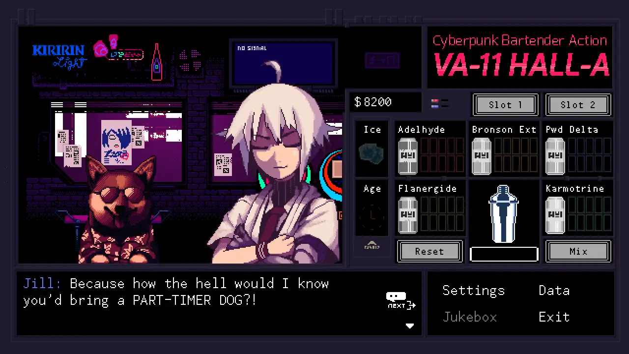 sVA-11 HALL-A：赛博朋克酒保行动|VA-11 Hall-A: Cyberpunk Bartender Action