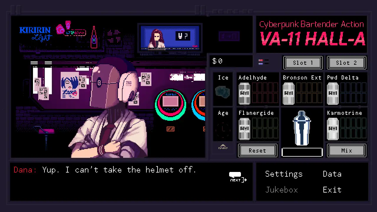 sVA-11 HALL-A：赛博朋克酒保行动|VA-11 Hall-A: Cyberpunk Bartender Action