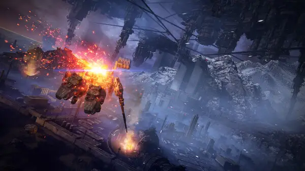 s装甲核心6：境界天火 v1.09.1 单机+联机 送修改器（ARMORED CORE VI FIRES OF RUBICON）免安装中文版