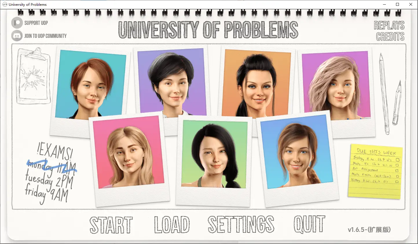 14004[欧美SLG/动态] 问题大学 学院情缘 University of Problems v1.9.0 Extended AI汉化版【PC+安卓/14.1G/更新】